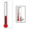 Moveable Thermometer Stand Out Display